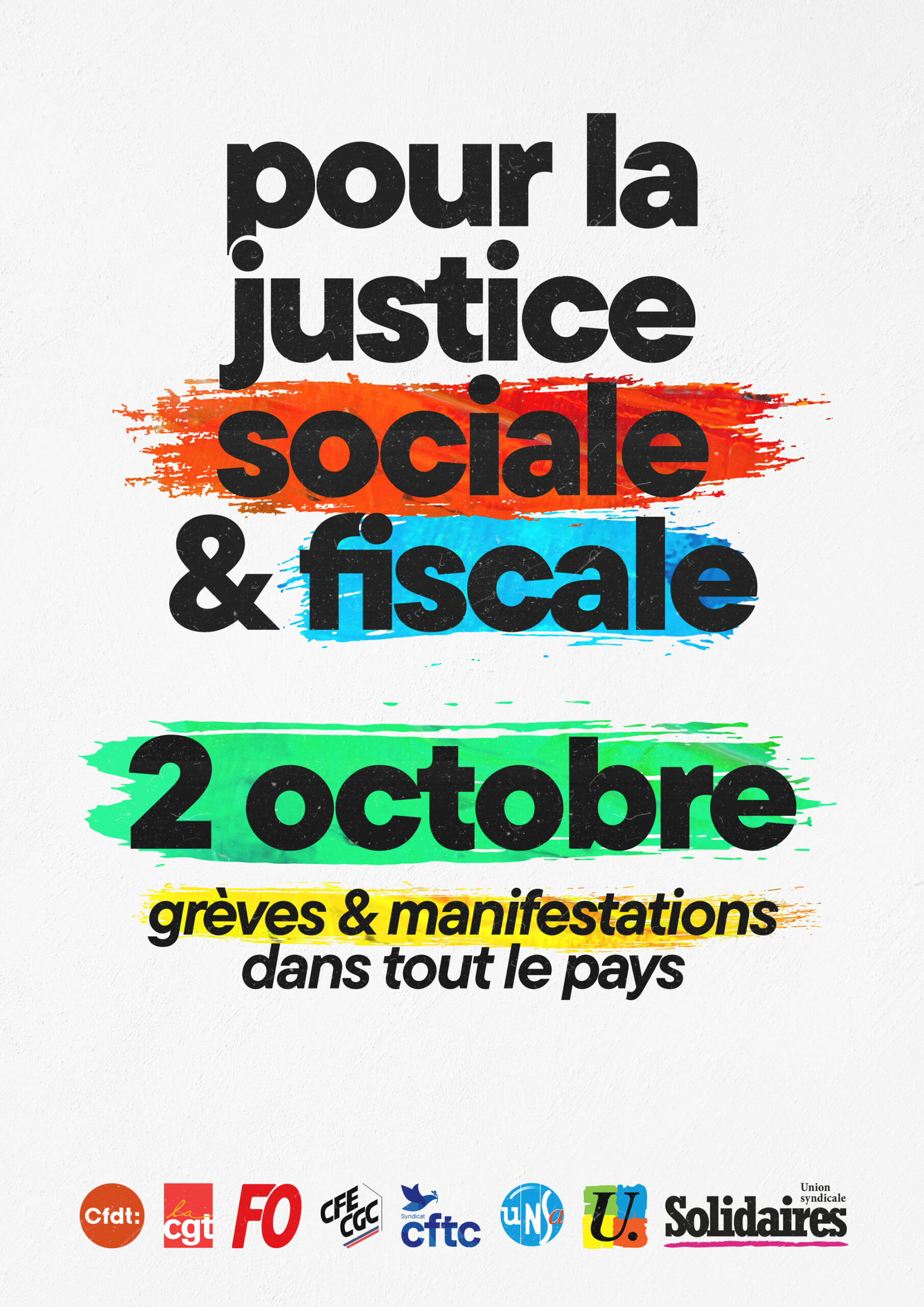 Mobilisation massive le 2 octobre !